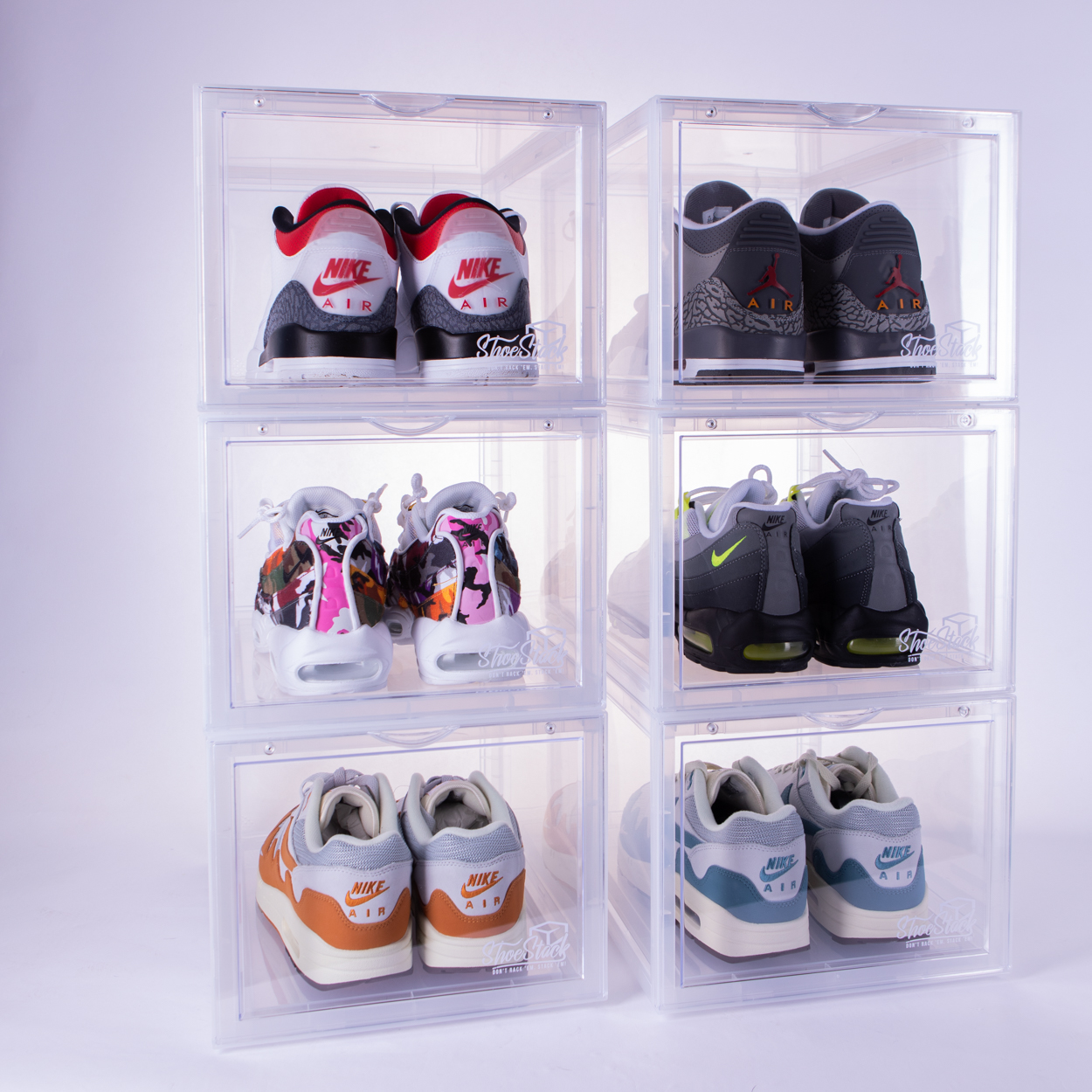 shoe_display_crates_bundle_of_6 shoe display crate bundle of 6
