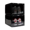 black front main shoe box