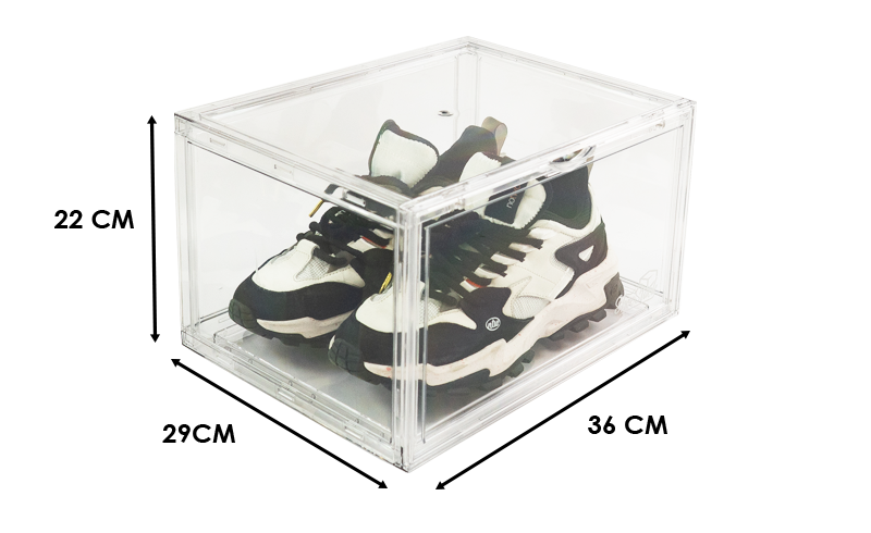 Acrylic Shoe Display Case Dimensions