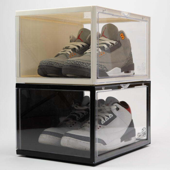 ultra clear 180 shoe storage crates