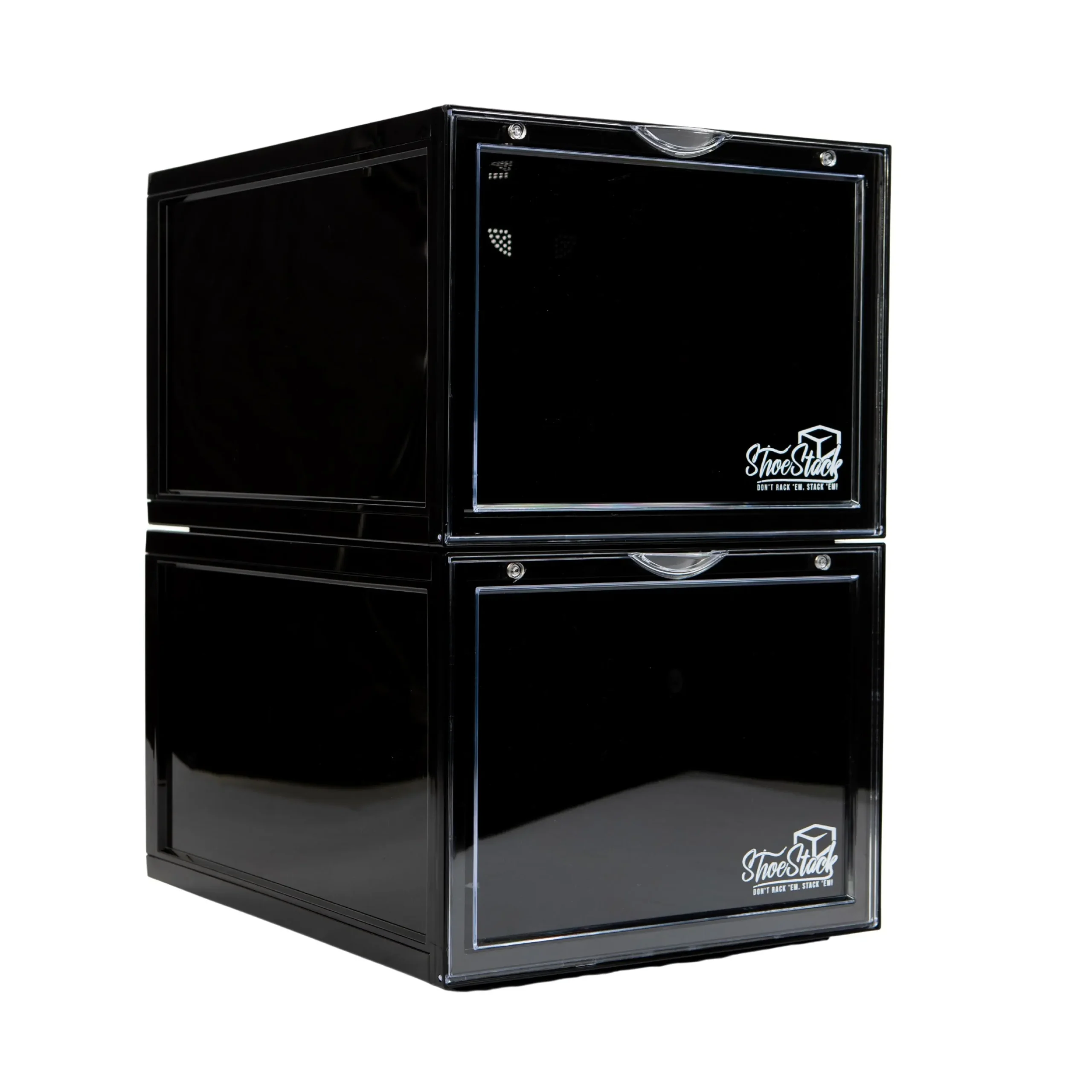 stackable magnetic door shoe box