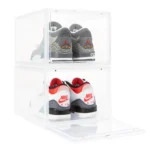 shoestack magnetic door clear shoe boxes