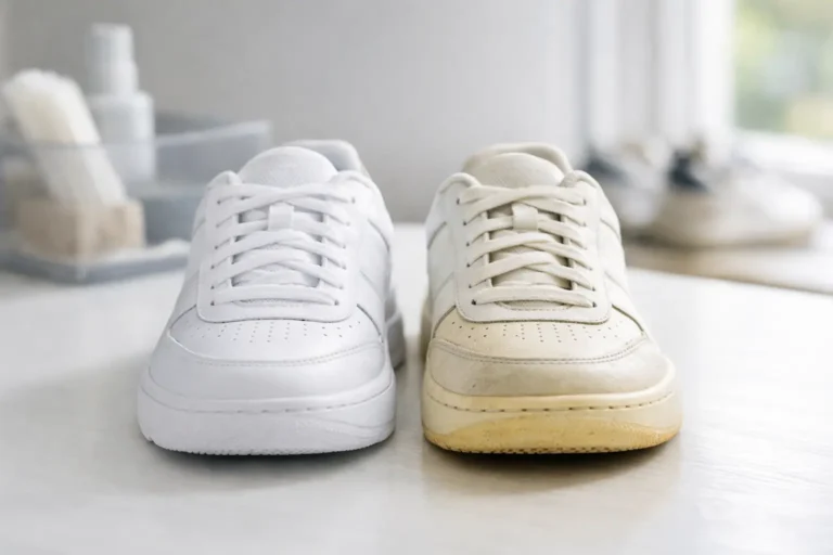 Why Do Shoes Turn Yellow Over Time?
